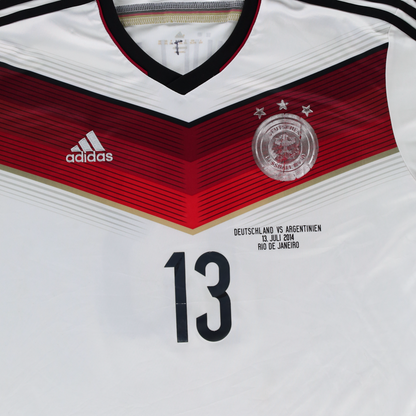 Germany 2014/2015 Muller #13 ADIDAS World Cup Match Soccer Jersey (XXL) Vintage Sole Melbourne
