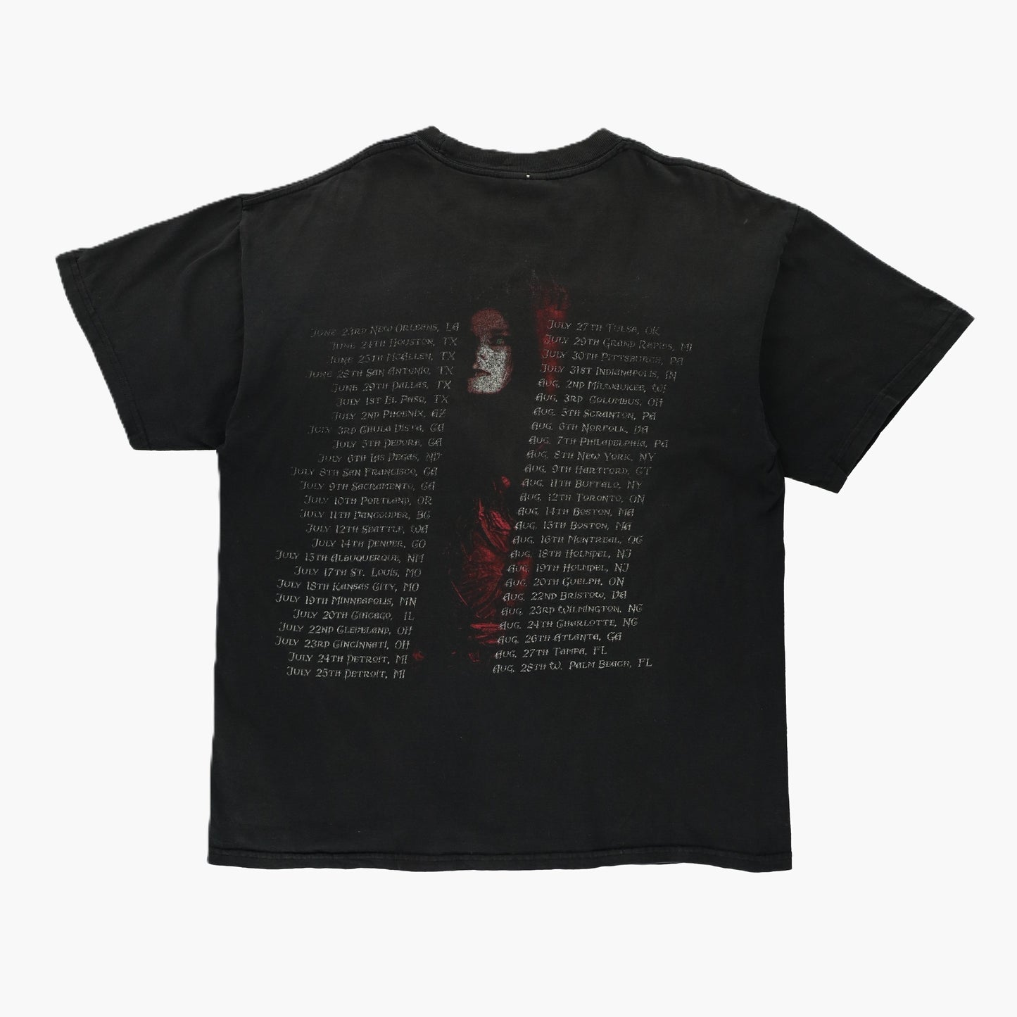 Cradle of Filth 2003 'Damnation Every Day' US Tour Band Cotton T-Shirt (M)