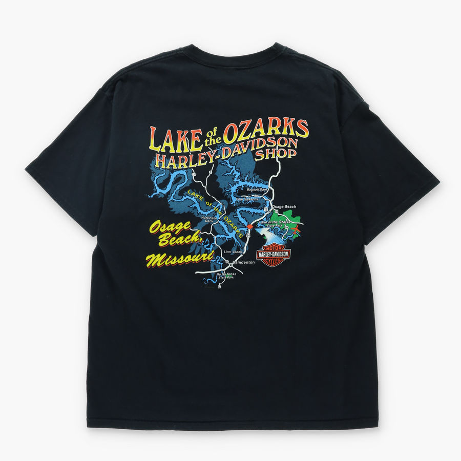 HARLEY DAVIDSON 'I Love These Bars' Lake Ozarks Tee (XL)