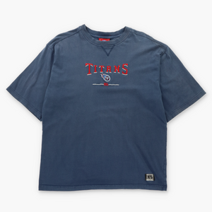 NFL Tennessee Titans Embroidered Football T-Shirt (XXXL)