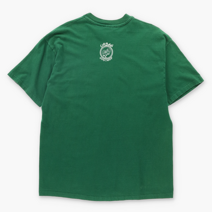 I-DID-AS Jesus Would Do Adidas Bootleg Green USA Made Tee (M)
