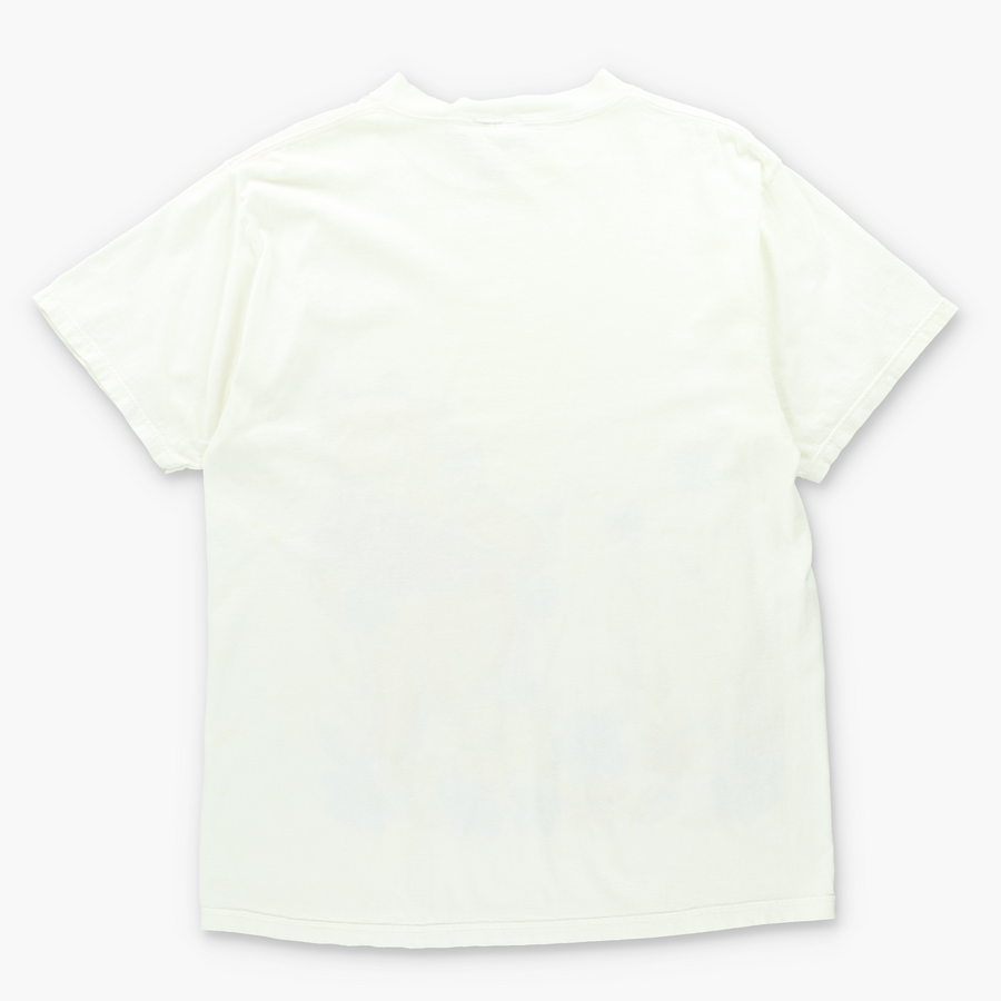 DISNEY WINNIE THE POOH Smelling Flowers Colourful Tee (M-L)