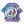 NBA Charlotte Hornets Teal & Purple All Over Basketball T-Shirt (L)