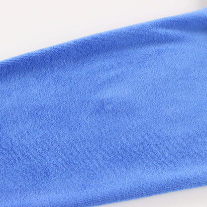 Vintage JUICY COUTURE 'Allure Blue' Embellished Y2K Velour Hoodie Sweatshirt (S)