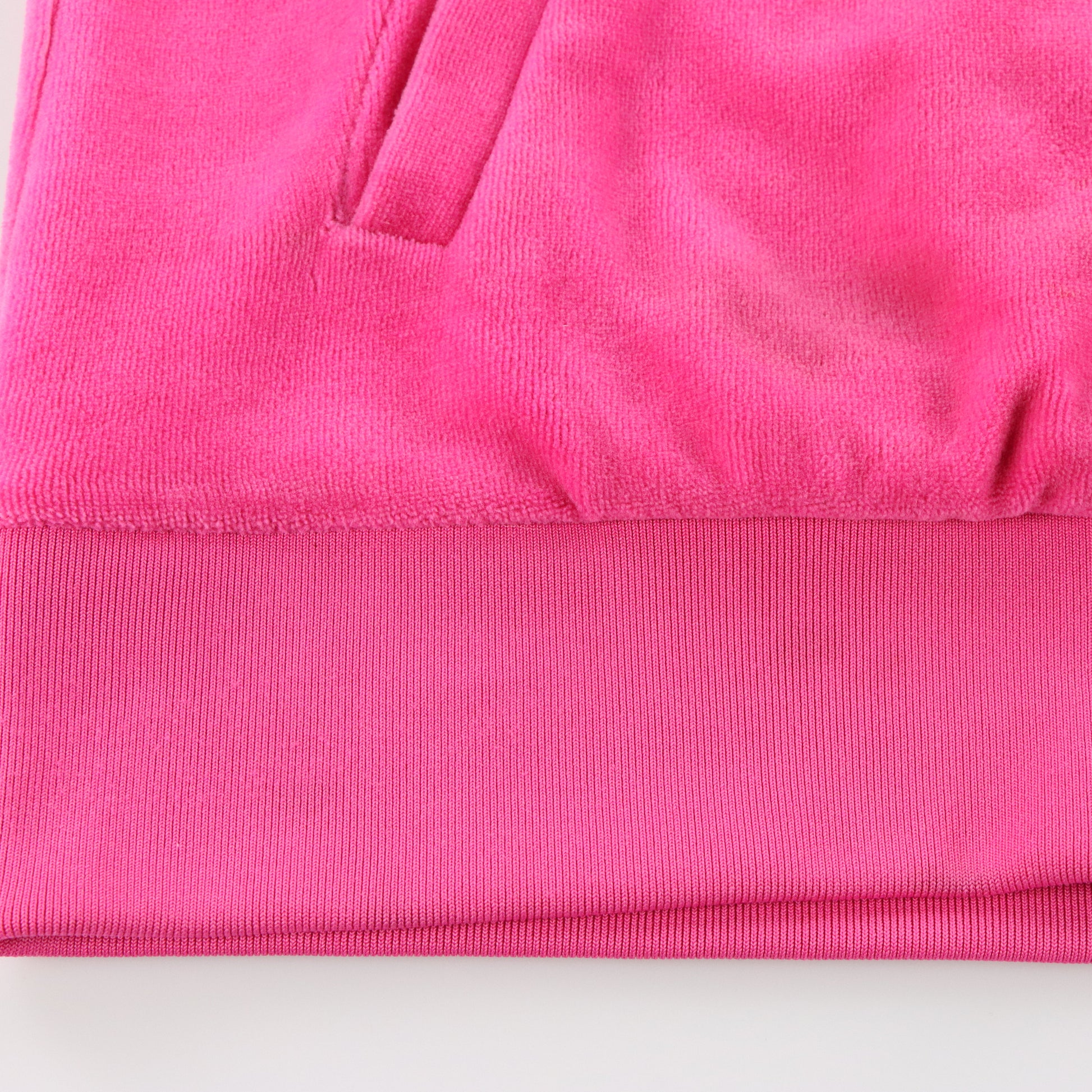Vintage JUICY COUTURE Embellished Glitter Logo Y2K Hot Pink Hoodie Sweatshirt (Women's M) Vintage Sole Melbourne