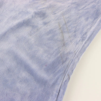 Vintage JUICY COUTURE Periwinkle Velour Embellished Logo Y2K Back Pocket Flare Track Pants (Women's M)