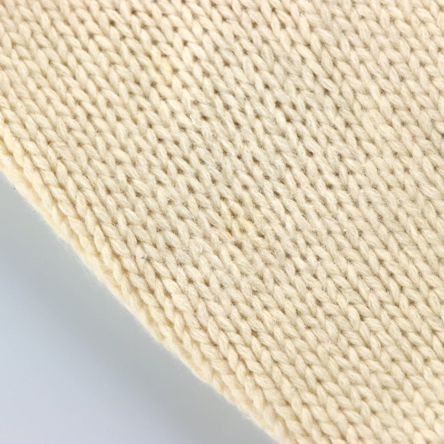 Vintage RALPH LAUREN POLO Cream Cable Knit Fisherman Sweater (L)