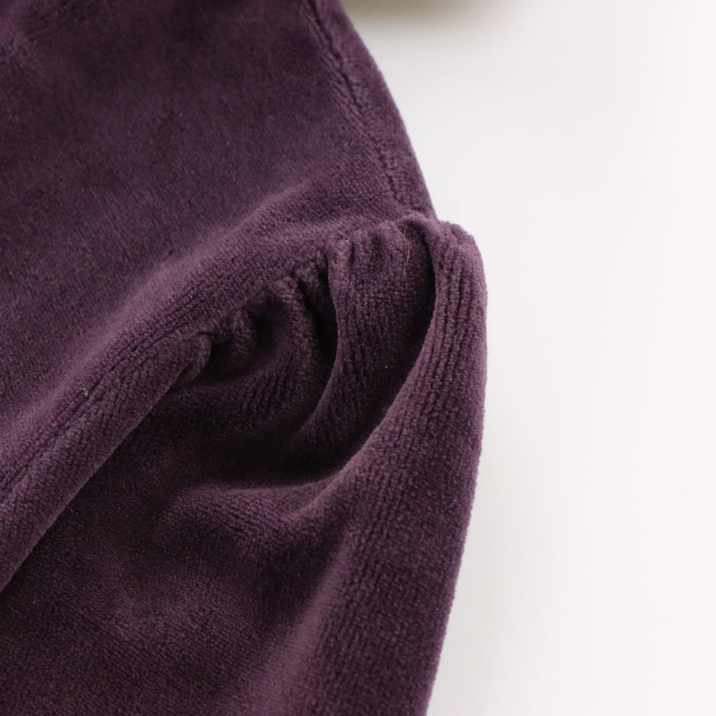 JUICY COUTURE Y2K Velour Puff Sleeve Plum Purple Hooded Tracksuit Jacket (Women's L) Vintage Sole Melbourne