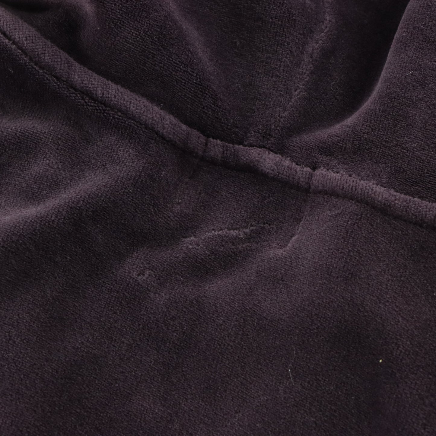 JUICY COUTURE Y2K Velour Puff Sleeve Plum Purple Hooded Tracksuit Jacket (Women's L) Vintage Sole Melbourne