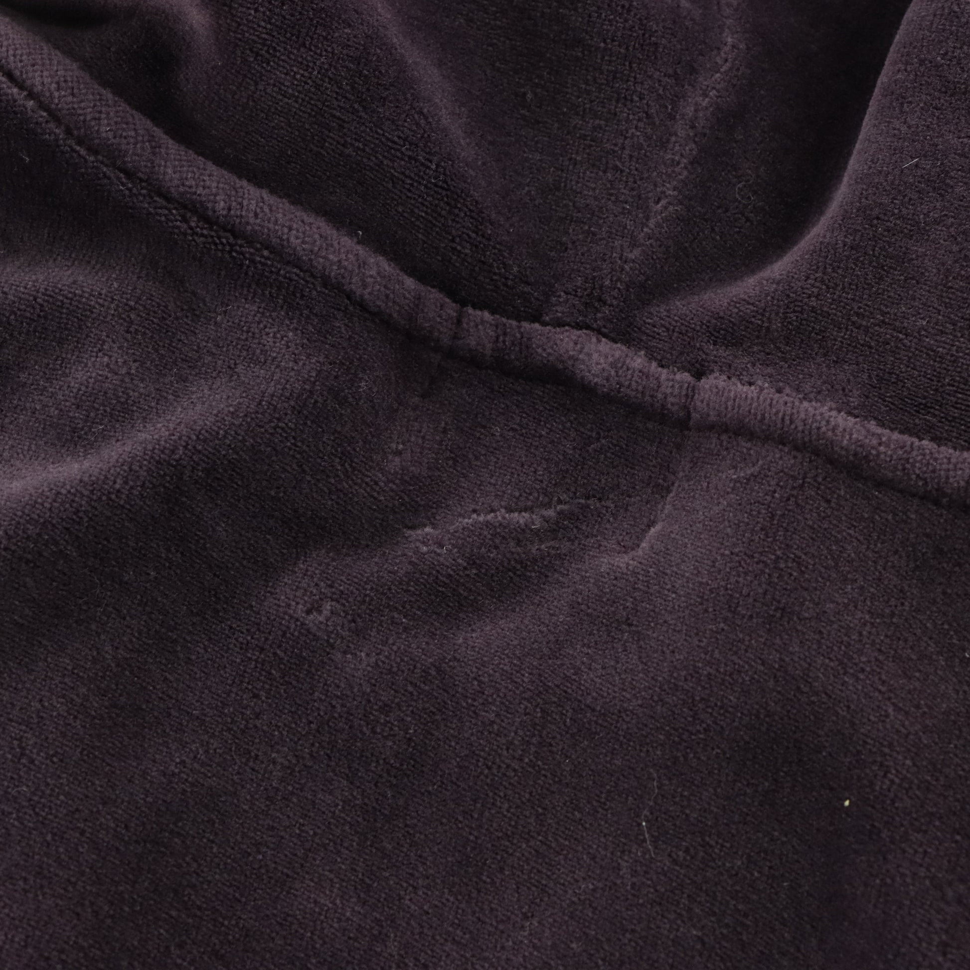 JUICY COUTURE Y2K Velour Puff Sleeve Plum Purple Hooded Tracksuit Jacket (Women's L) Vintage Sole Melbourne