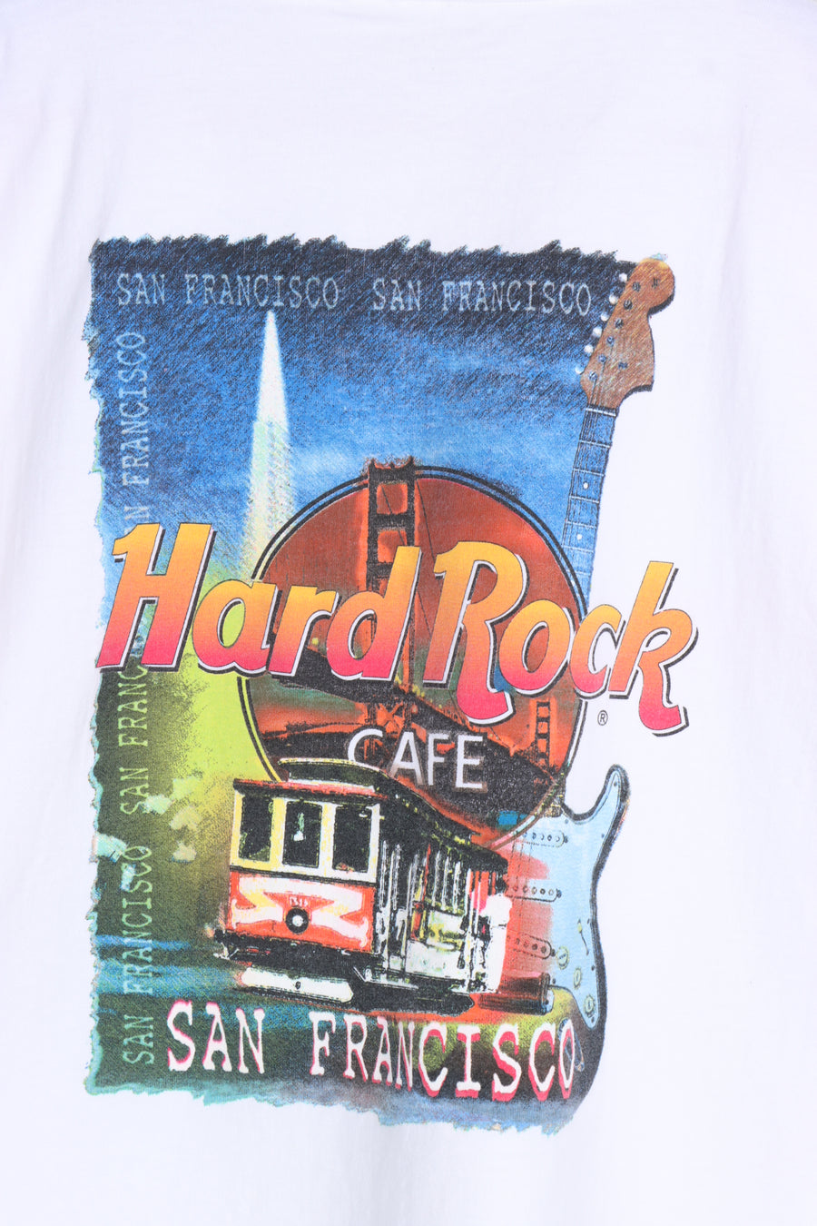 HARD ROCK San Francisco Colourful Destination Tee (L-XL)