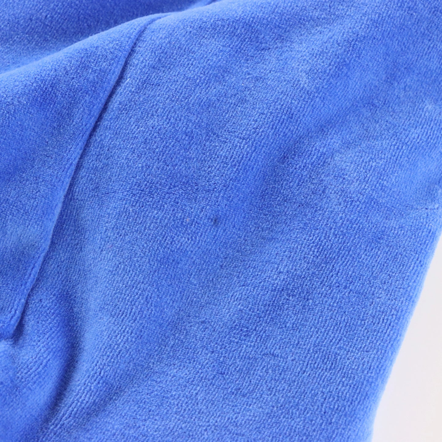 Vintage JUICY COUTURE 'Allure Blue' Embellished Y2K Velour Hoodie Sweatshirt (S)