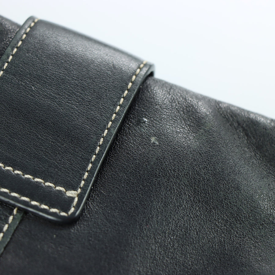 COACH 'Soho' 9247 Black Leather Hobo Shoulder Bag