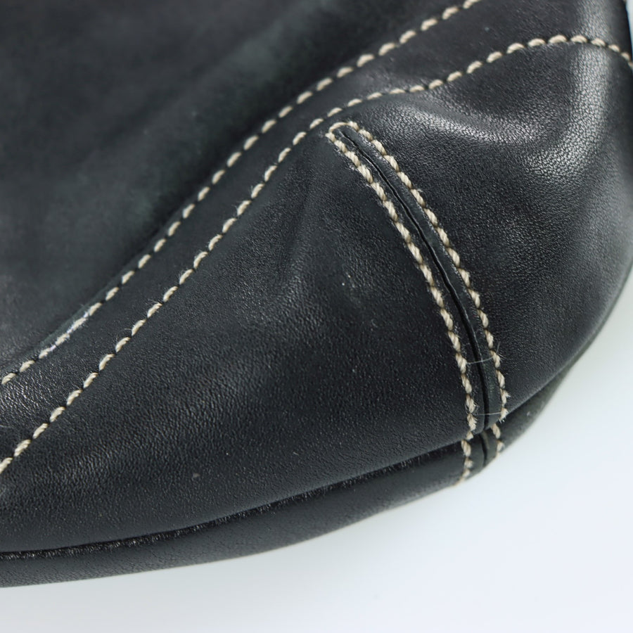 COACH 'Soho' 9247 Black Leather Hobo Shoulder Bag