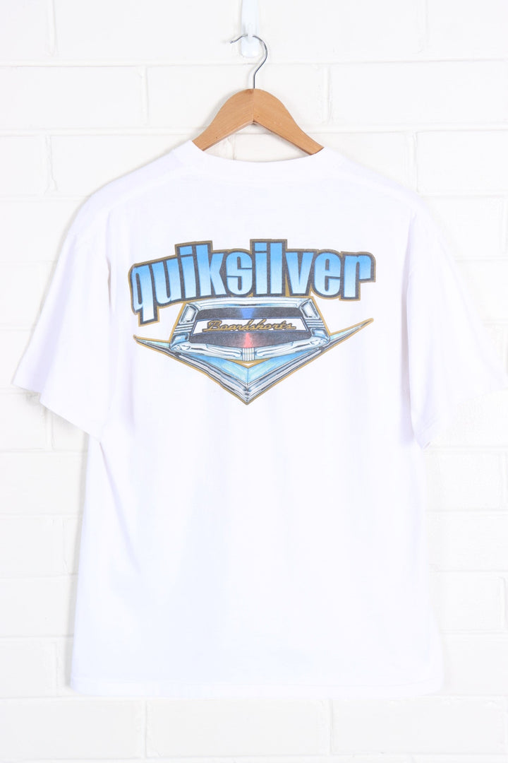 QUIKSILVER USA Made Surf Wear Front & Back Tee (M) - Vintage Sole Melbourne