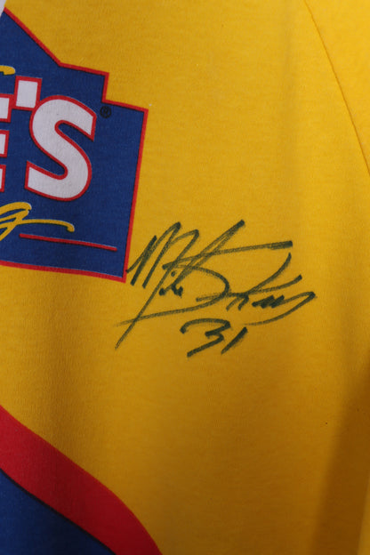 Autographed NASCAR Lowes Racing Mike Skinner All Over USA Made Tee (XL) - Vintage Sole Melbourne