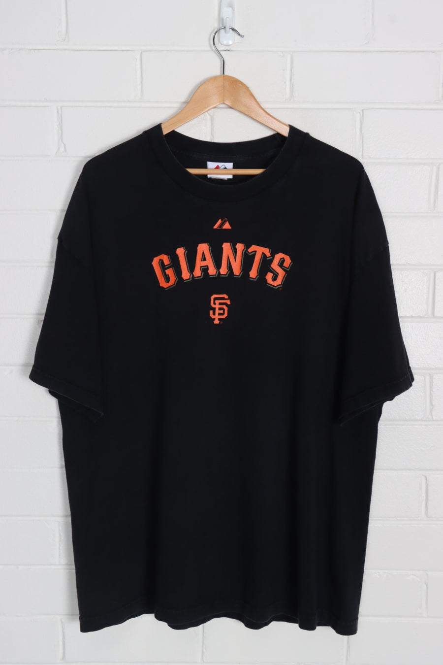 MAJESTIC San Francisco Giants Front & Back Baseball Tee (XXL)