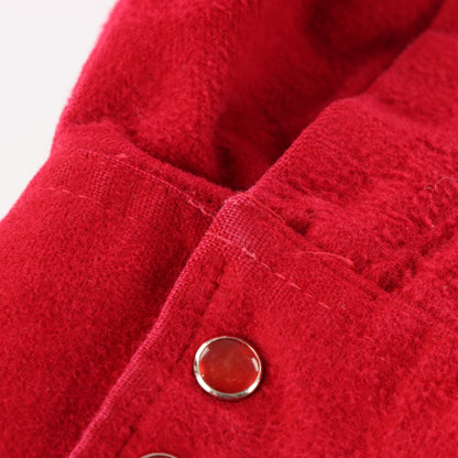 Vintage LEE Snap Button Up 'Extra Long Tails' USA Made Red Flannel Western Shirt (L TALL) Vintage Sole Melbourne