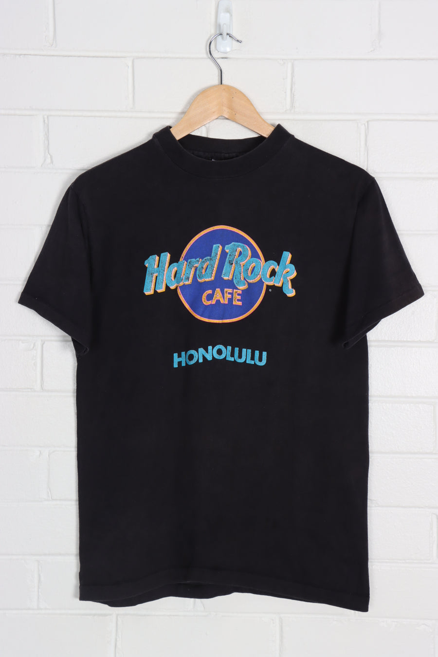 HARD ROCK CAFE Honolulu Colourful USA Made Destination Tee (S-M)