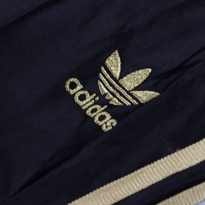 Vintage ADIDAS Metallic Gold & Black Embroidered 3-Stripe Tracksuit Pants (M) Vintage Sole Melbourne