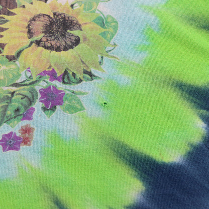 LIQUID BLUE Multicolour Tie Dye Terrapin Station The Grateful Dead 1999 Long Sleeve Tee (XL)