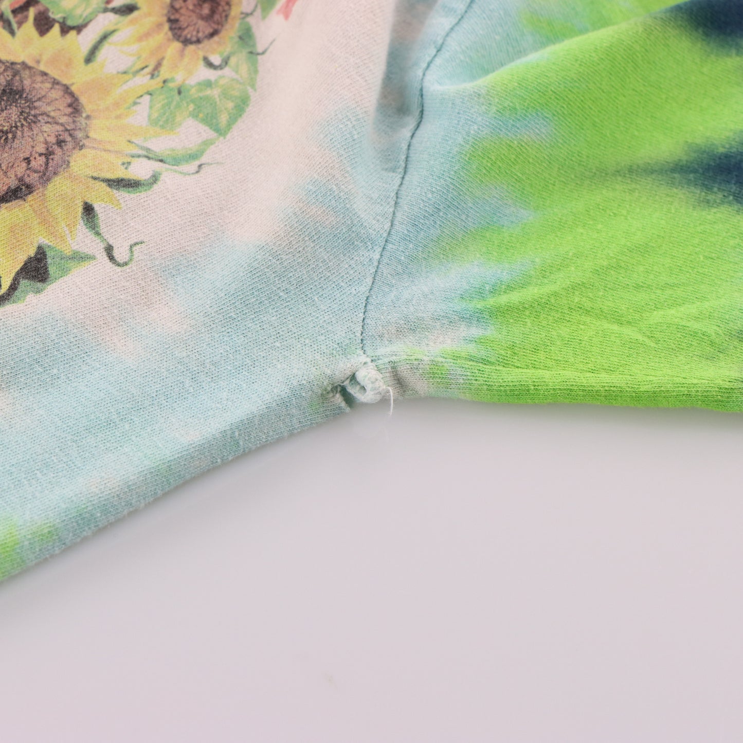 LIQUID BLUE Multicolour Tie Dye Terrapin Station The Grateful Dead 1999 Long Sleeve Tee (XL)