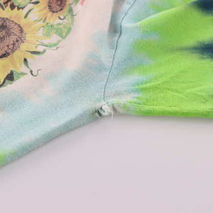 LIQUID BLUE Multicolour Tie Dye Terrapin Station The Grateful Dead 1999 Long Sleeve Tee (XL)