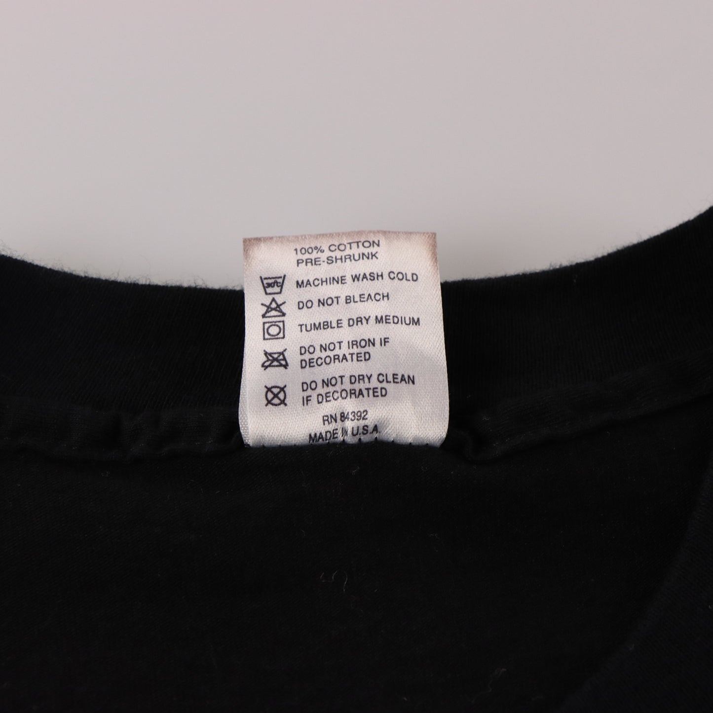 Woodstock 1994 Festival NY "Peace & Music" Black Single Stitch Merch Tee USA Made (L)