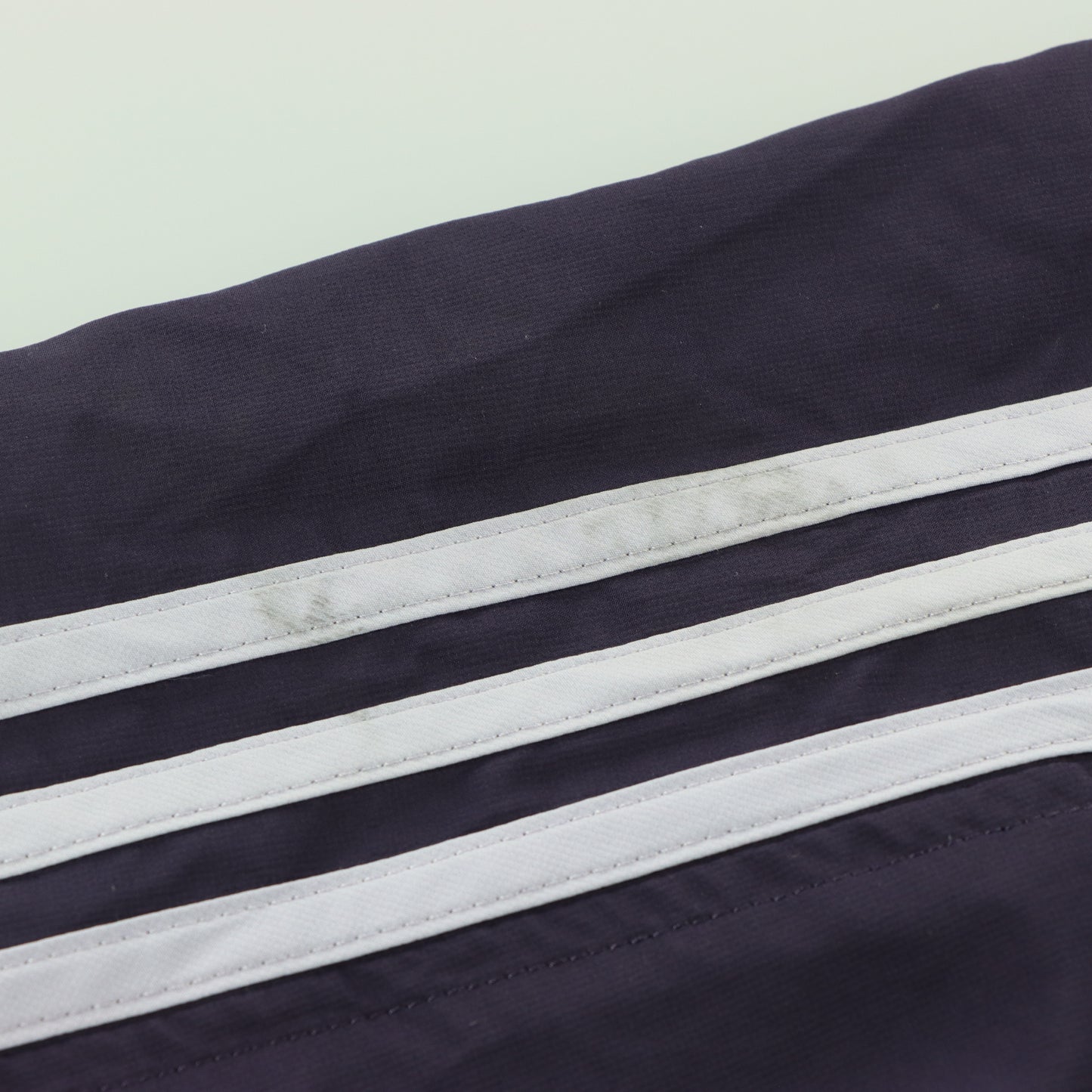 ADIDAS 3-Stripe Lavender & Dark Purple Embroidered Logo Track Pants (L)