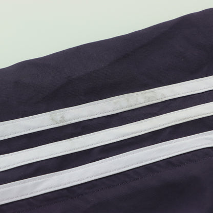 ADIDAS 3-Stripe Lavender & Dark Purple Embroidered Logo Track Pants (L)