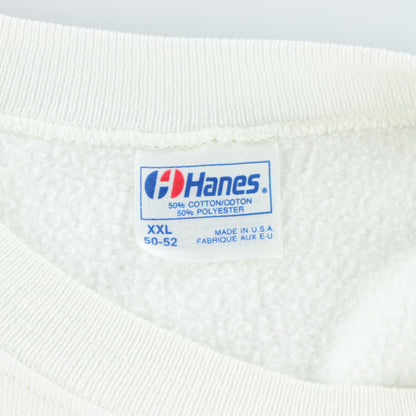 Barry Manilow On Broadway 1985 USA Made HANES White Sweatshirt (XL-XXL)
