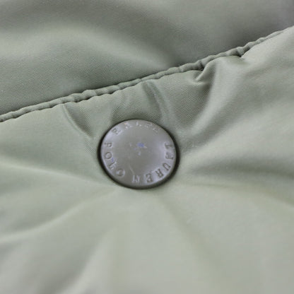 Vintage RALPH LAUREN POLO Embroidered Pony Logo Olive Green Down Puffer Jacket (M) Vintage Sole Melbourne