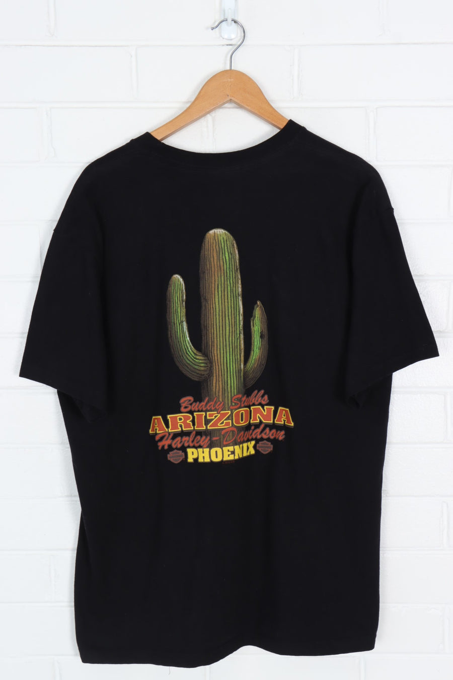 HARLEY DAVIDSON Eagle & Fire Wings Arizona Cactus Tee (XL)