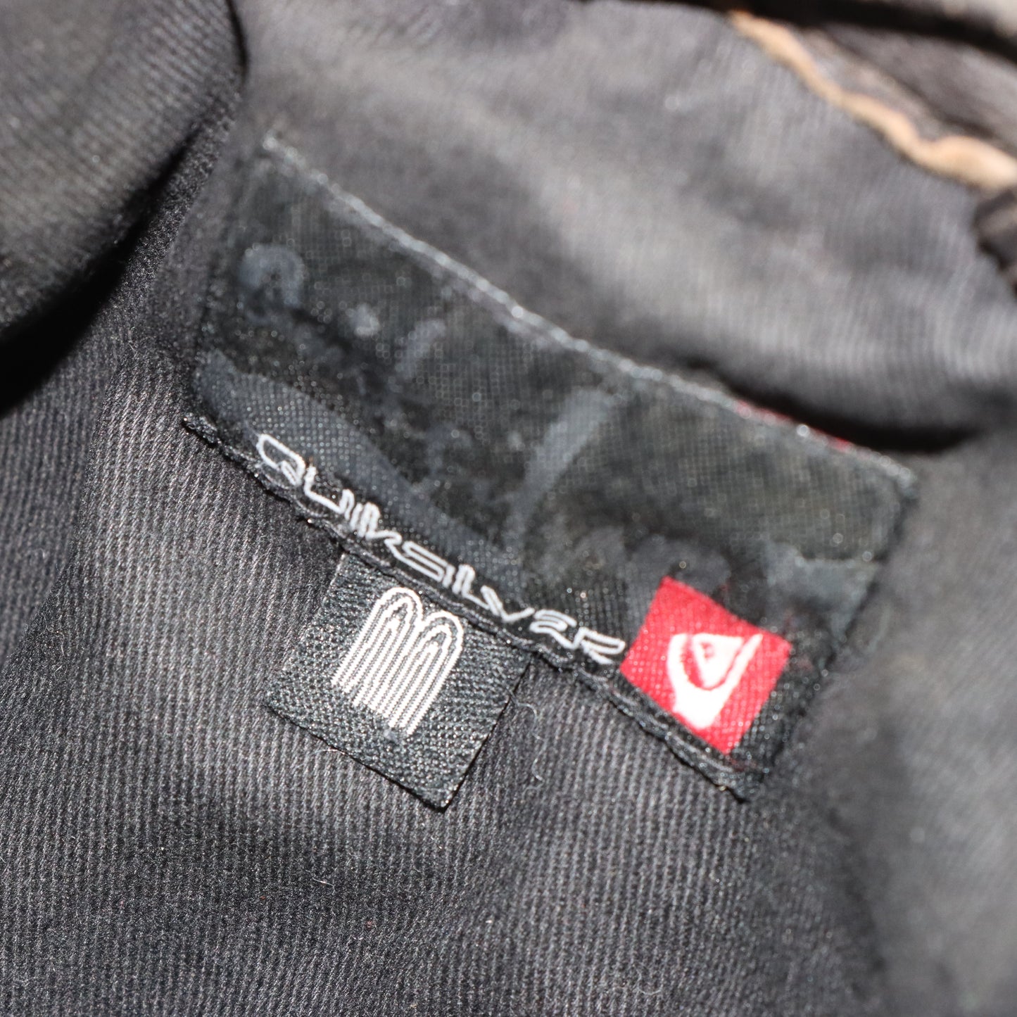 QUIKSILVER Y2K Leather Blue Stripe Vintage Motorcycle Jacket (M) Vintage Sole Melbourne