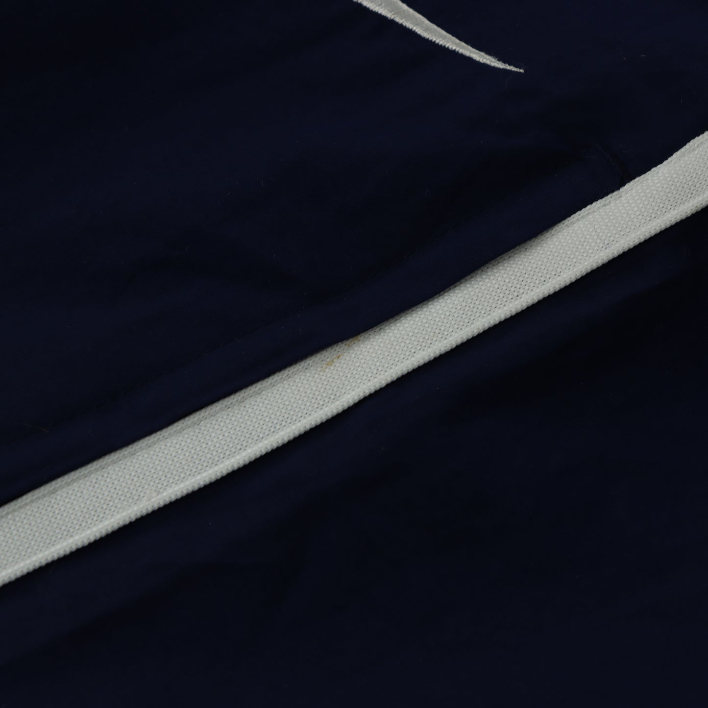 NIKE Team Blue & White Side Stripe Ankle Snap Track Pants (L)