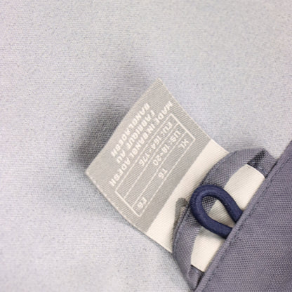 Vintage NIKE Embroidered Swoosh Grey & White Piping Zip Up Jacket (S-M) Vintage Sole Melbourne