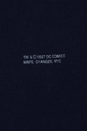 CHANGES Made in USA 1997 Superman Navy T-shirt (XL)