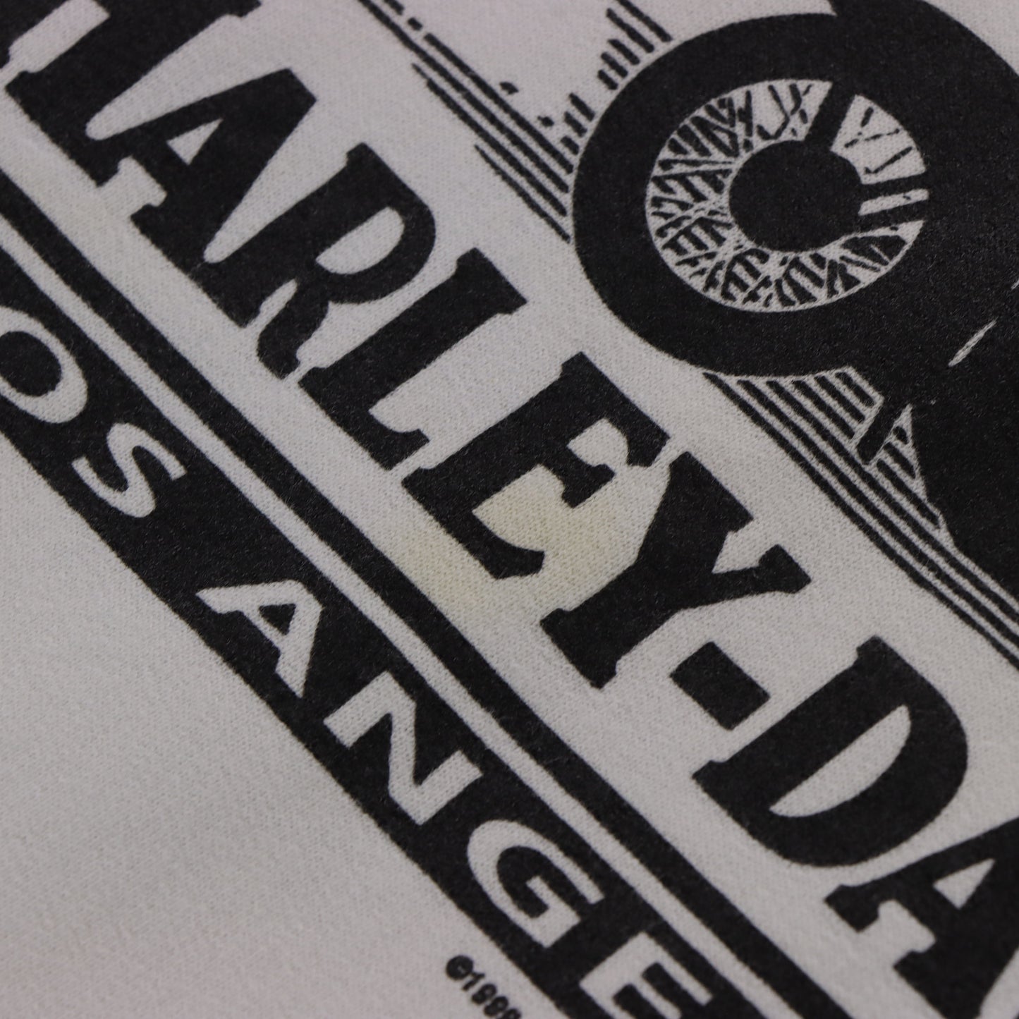 Vintage HARLEY DAVIDSON White Motorcycle Hooded Sweatshirt (XL-XXL) Vintage Sole Melbourne