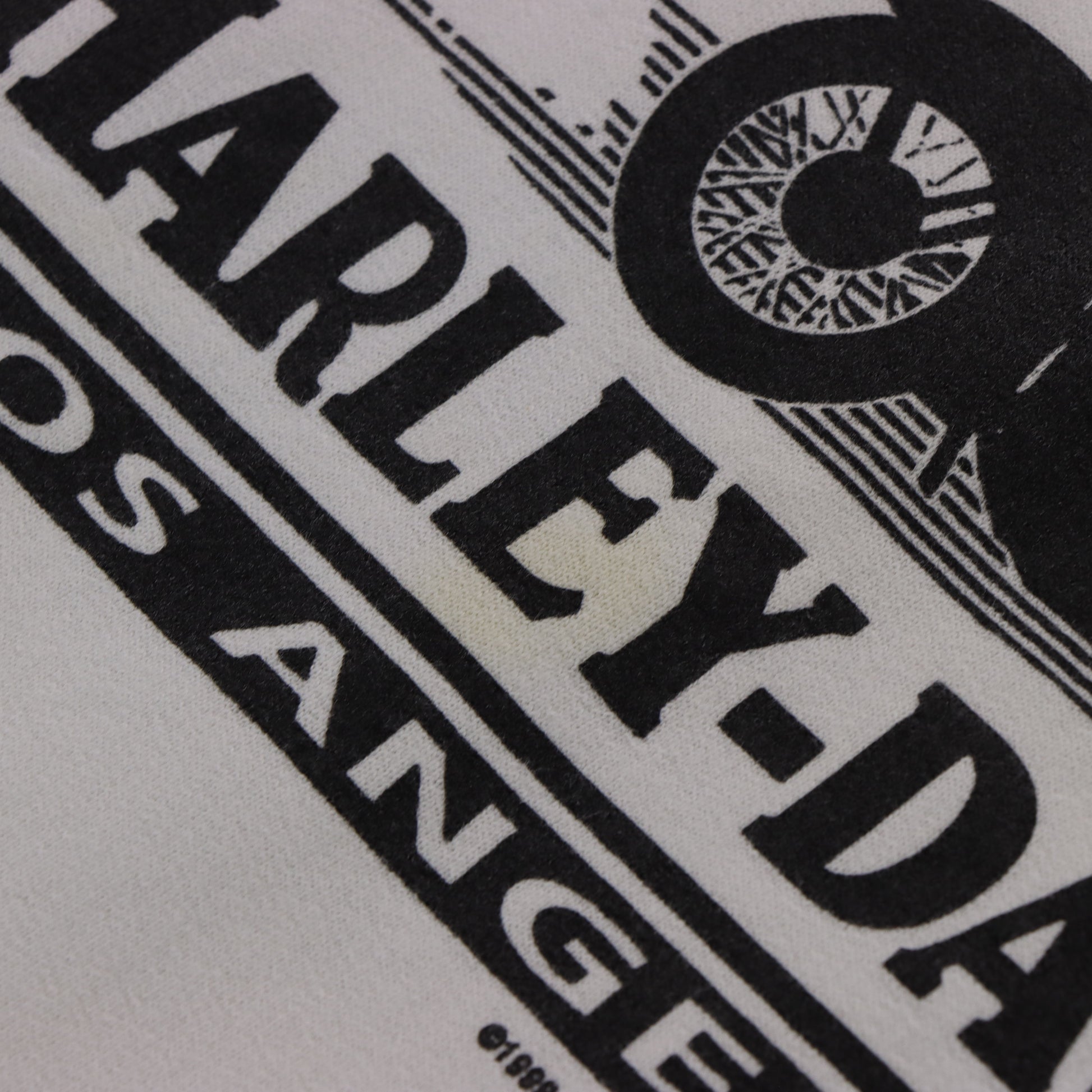 Vintage HARLEY DAVIDSON White Motorcycle Hooded Sweatshirt (XL-XXL) Vintage Sole Melbourne