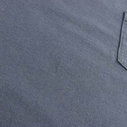 CARHARTT 'Original Fit' Navy Blue Front Pocket Logo T-Shirt (L TALL) Vintage Sole Melbourne