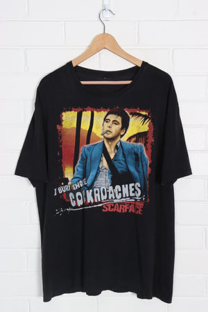 SCARFACE 'I Bury Those Cockroaches' Tony Montana Movie Tee (XL)