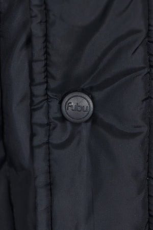 FUBU "Circa XCII" Embroidered Puffer Vest (L)