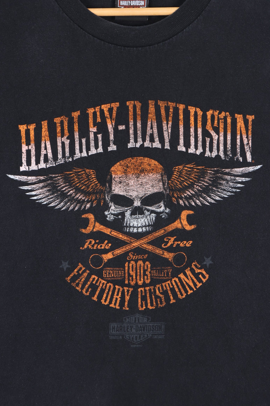 HARLEY DAVIDSON Wisconsin Dells Front Back T-Shirt (XL)