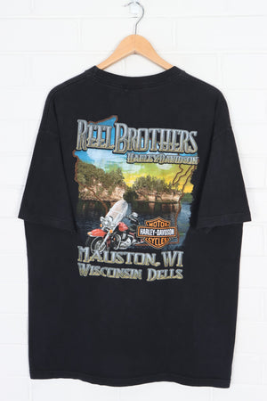 HARLEY DAVIDSON Wisconsin Dells Front Back T-Shirt (XL)