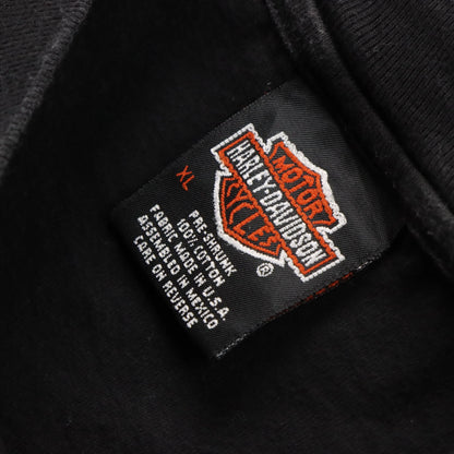 Vintage 1996 HARLEY DAVIDSON 'Classic' Pocket Faded Motorcycle T-Shirt (XL)