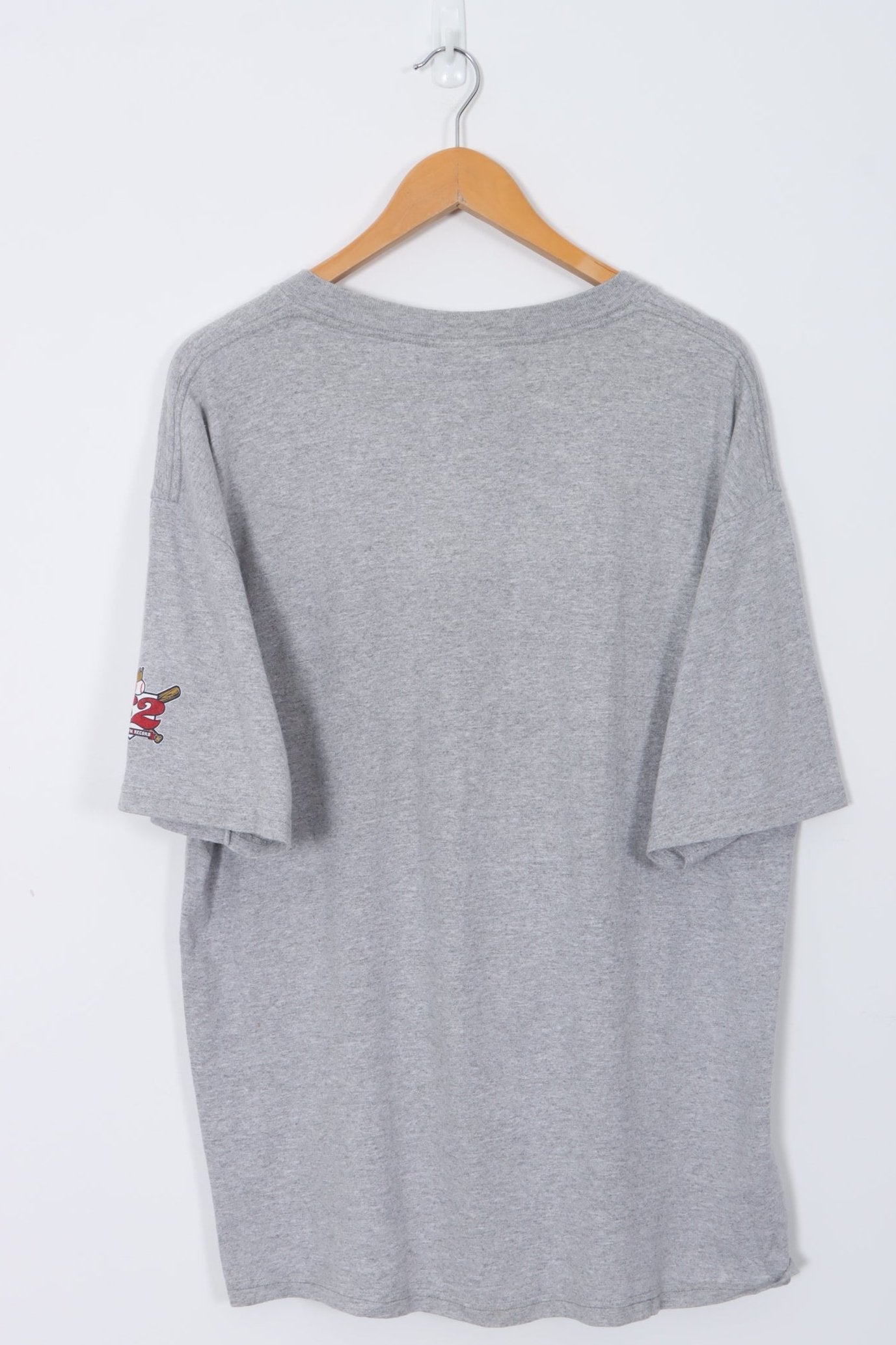 1998 LEE Mark McGwire 'Record Breaker' MLB Grey T-shirt (XL)