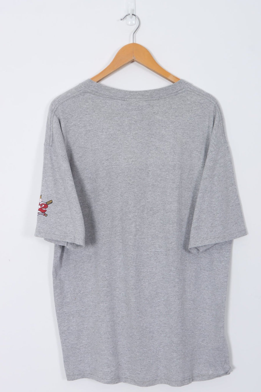 1998 LEE Mark McGwire 'Record Breaker' MLB Grey T-shirt (XL)