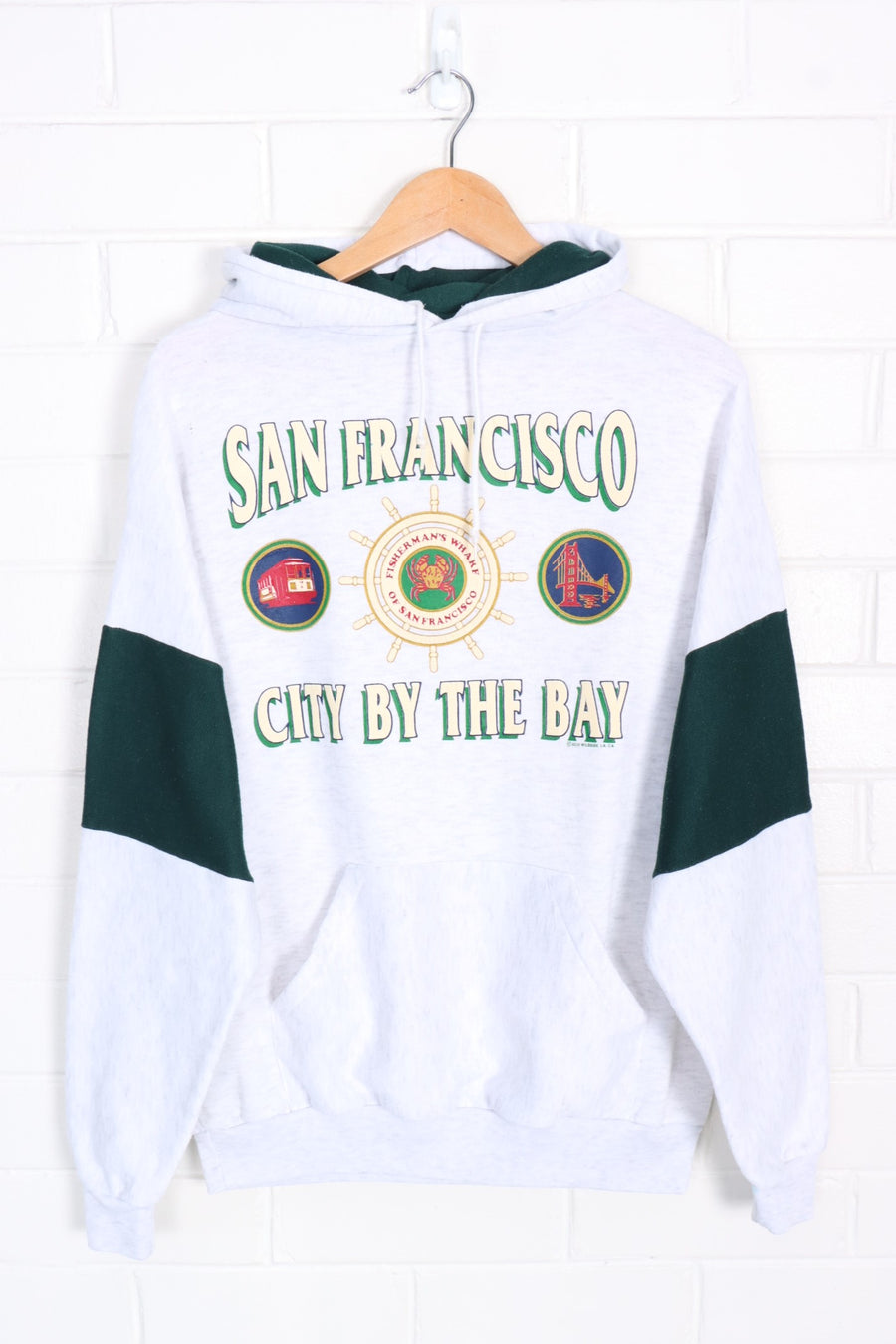 San Francisco 'City by the Bay' Destination  Hoodie USA Made (L-XL)