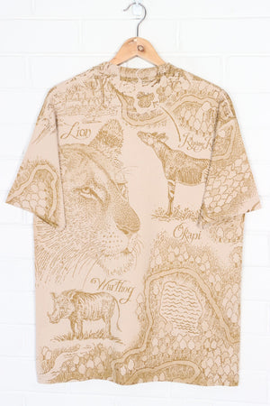 WALT DISNEY WORLD Animal Kingdom Safari T-Shirt (L)