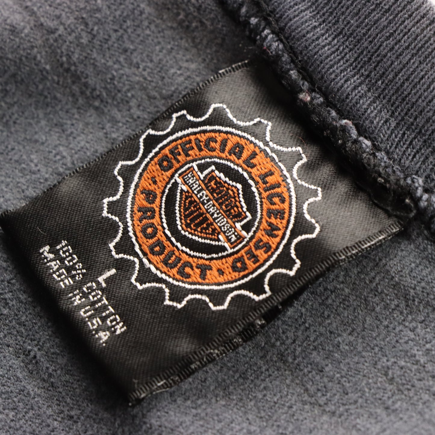 Vintage HARLEY DAVIDSON 1997 'Dealer's Show' Distressed Faded USA Made Motorcycle T-Shirt (L-XL) Vintage Sole Melbourne
